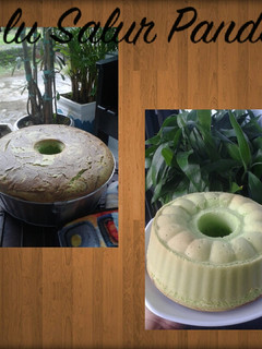 Foto resep Bolu pandan lembut mengembang
