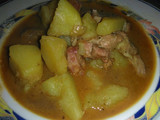 Guisado de pavo con patatas
