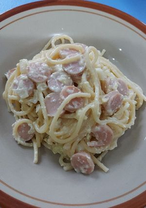 Foto resep Spaghetti Carbonara