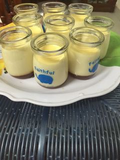 Hình của món Kem flan.