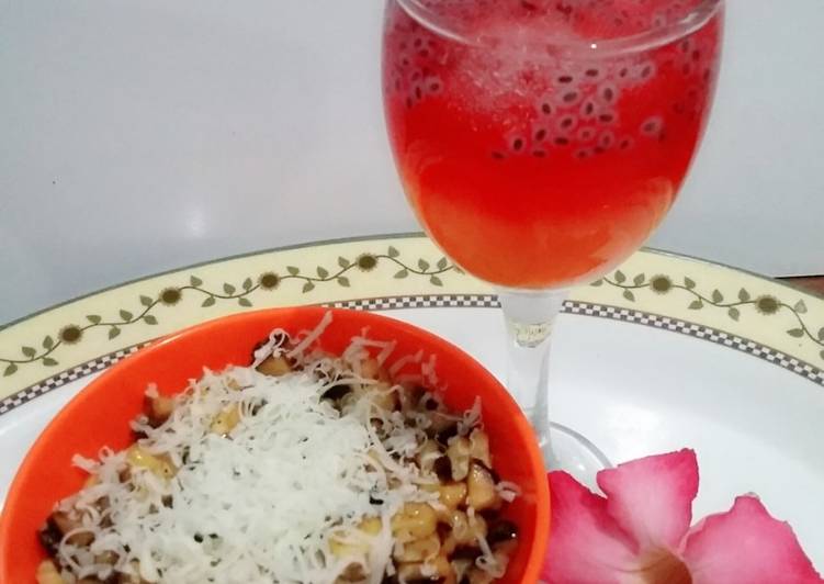 Tumis jagung bakar