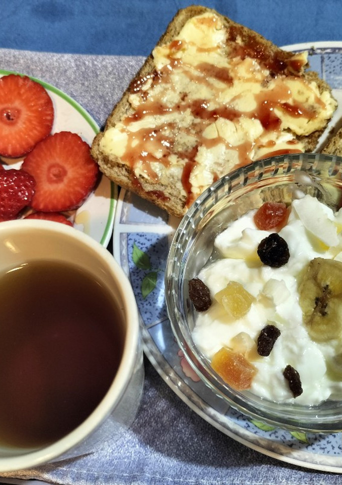 Una foto de Desayuno sano