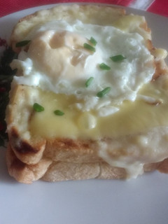 Una foto de Croque madame