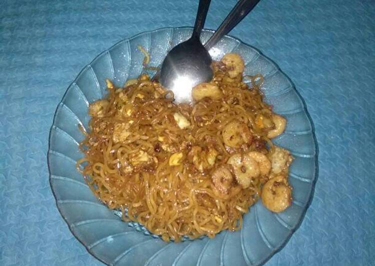 Resep Indomie goreng udang, Enak