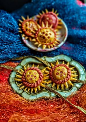 राखी स्वीट्स (Rakhi sweets recipe in Hindi) रेसिपी मुख्य फोटो