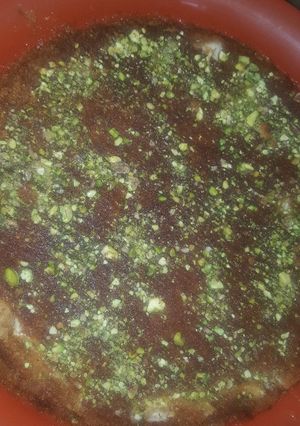 صورة لوصفة الكنافة الكذابة