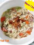 Mie tek tek udang bakso-Mpasi 9m+
