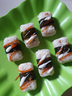 Foto resep Kimbap simple sosis telor mama suka