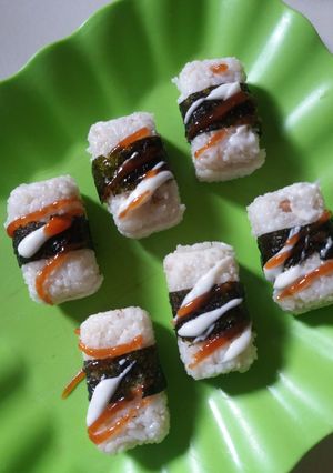 Foto resep Kimbap simple sosis telor mama suka