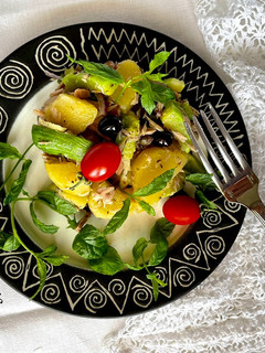 Foto di Insalata di patate e zucchine genovesi