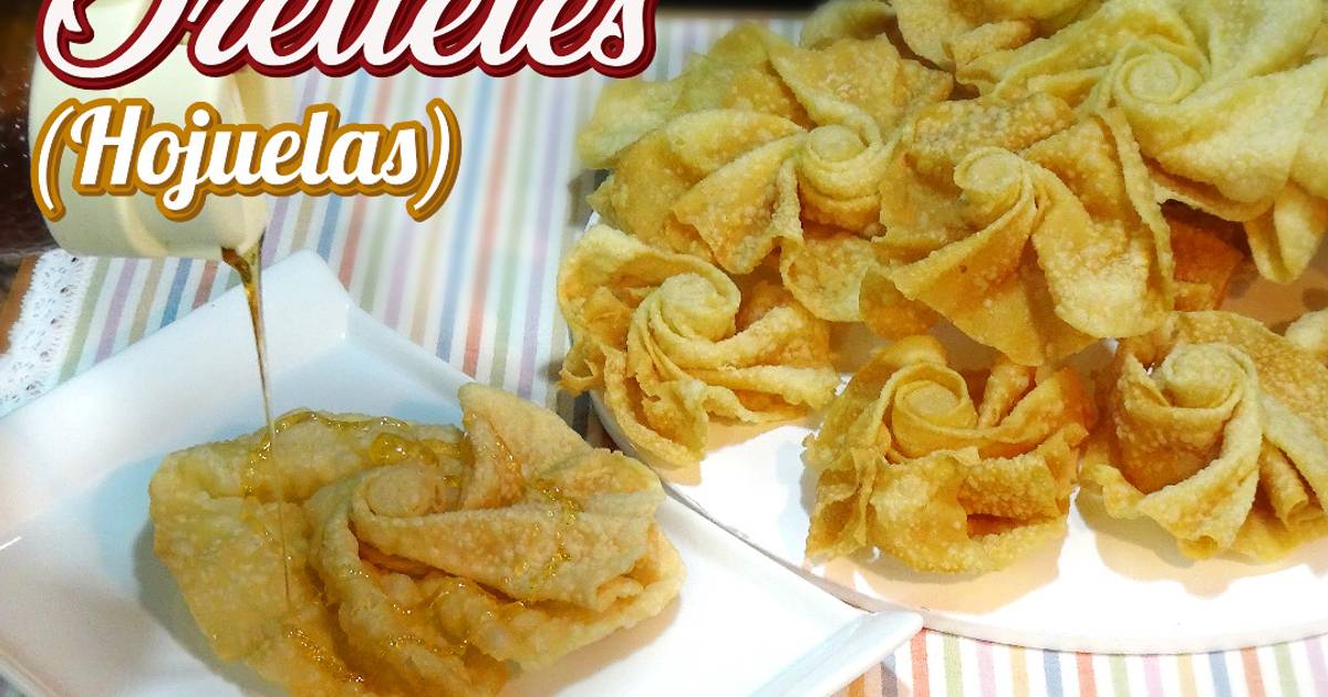 Hojuelas u Orelletes - Especial Semana Santa Receta de  lolidominguezjimenez- Cookpad