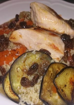 Foto principal de Cus cus con pavo y verduras