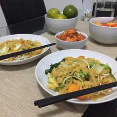 A picture of Kwetiau Goreng.