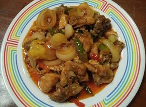 Foto resep Ayam Bumbu Saos Padang ala resto pinggir jalan :)