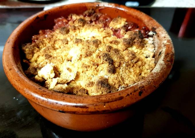 Recipe of Ultimate My Cherry Crisp Crumble