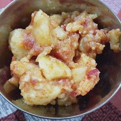 A picture of Dry potatoes.