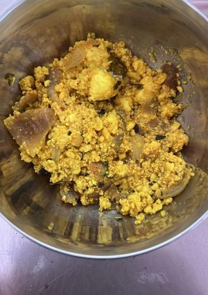 पनीर भुर्जी (paneer bhurji recipe in Hindi) रेसिपी मुख्य फोटो