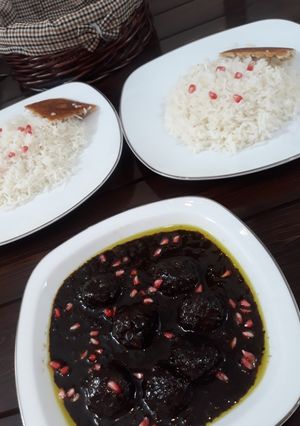 عکسی از دستور داوود پاشا خوشمزه و نیم ساعتی😋