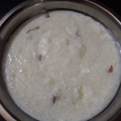 Rice kheer A picture of Rice kheer.