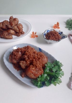 Foto resep 236. Ayam Goreng Kalasan Bumbu Instant Tabur Serundeng
