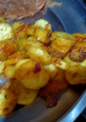A picture of Crispy aloo.