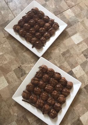 صورة لوصفة شعيريه بالنوتيلا
