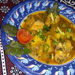 A picture of Alo chicken.