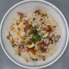 A picture of Vegetable pulao.
