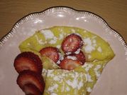 Una foto de crepas de banana
