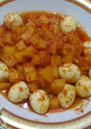 Foto resep Balado kentang puyuuuh