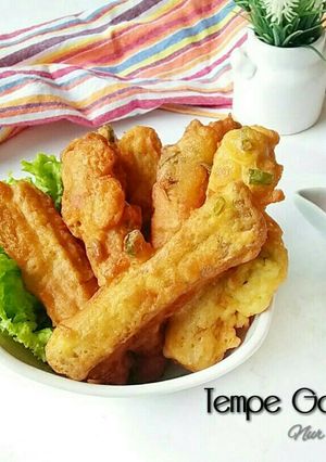 Foto resep Tempe Goreng Telur