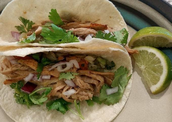 Steps to Make Favorite Carnitas tacos