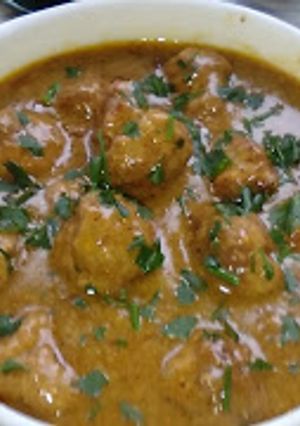 Una foto de Albóndigas al curry