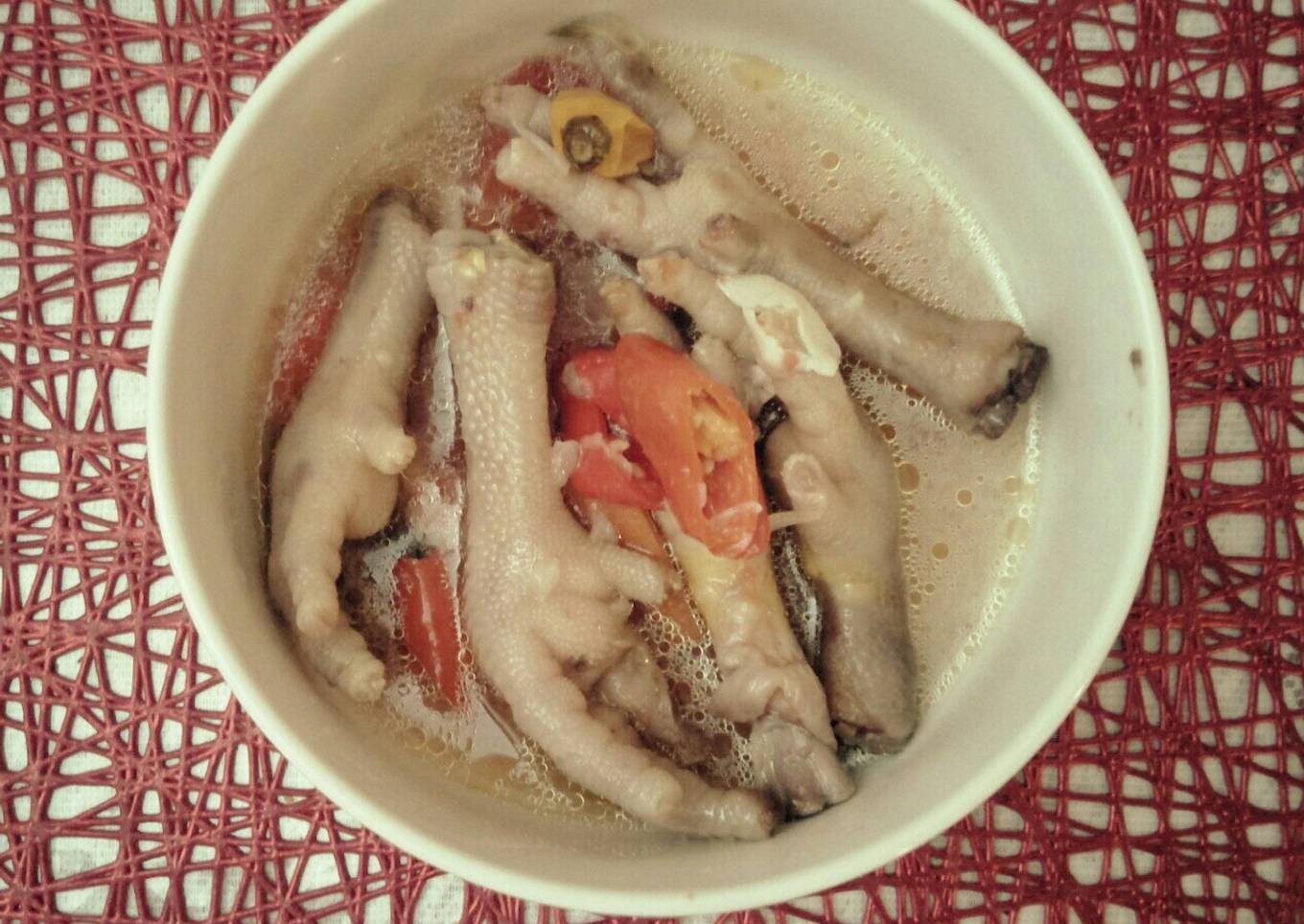 418. Asem-Asem Ceker Ayam