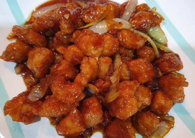 Honey Butter Chicken (Ayam Mentega Madu)