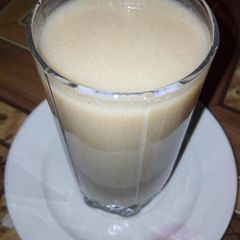 A picture of Kunun gero(milet)and tsamiya(tamarind).