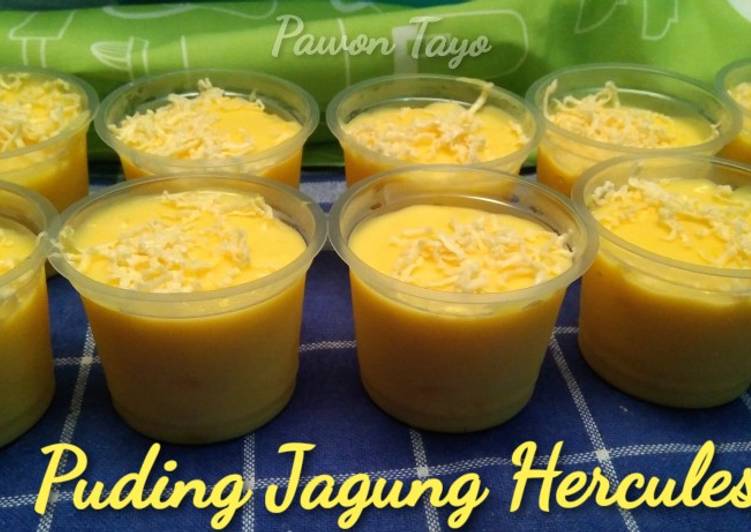 Resep Puding Jagung Hercules oleh Bunda Tayo - Cookpad