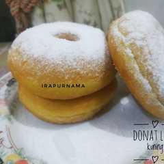 A picture of Donat Labu kuning 🍩.