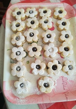 Glutén, tej-lisztkeverék mentes linzer recept fotója