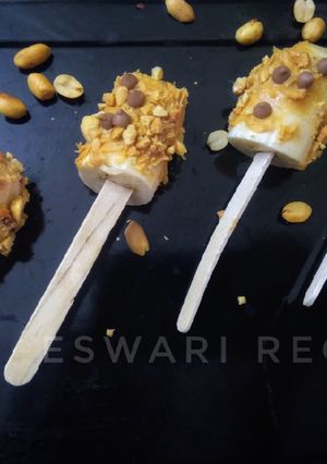A picture of Peanut Banana Pops.