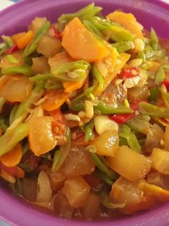 Foto resep Tumis buncis wortel cecek
