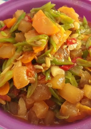 Foto resep Tumis buncis wortel cecek
