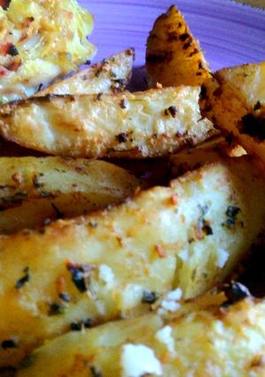 Una foto de Papas al horno