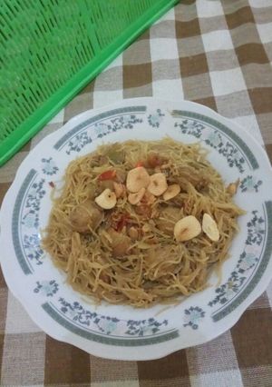 Foto resep Bihun Bakso ikan