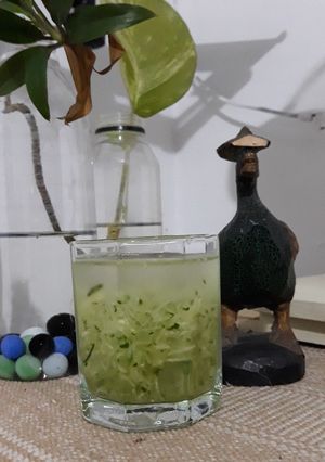 Foto resep Es Kiyuri dengan Jelly Rasa Lemon Mint