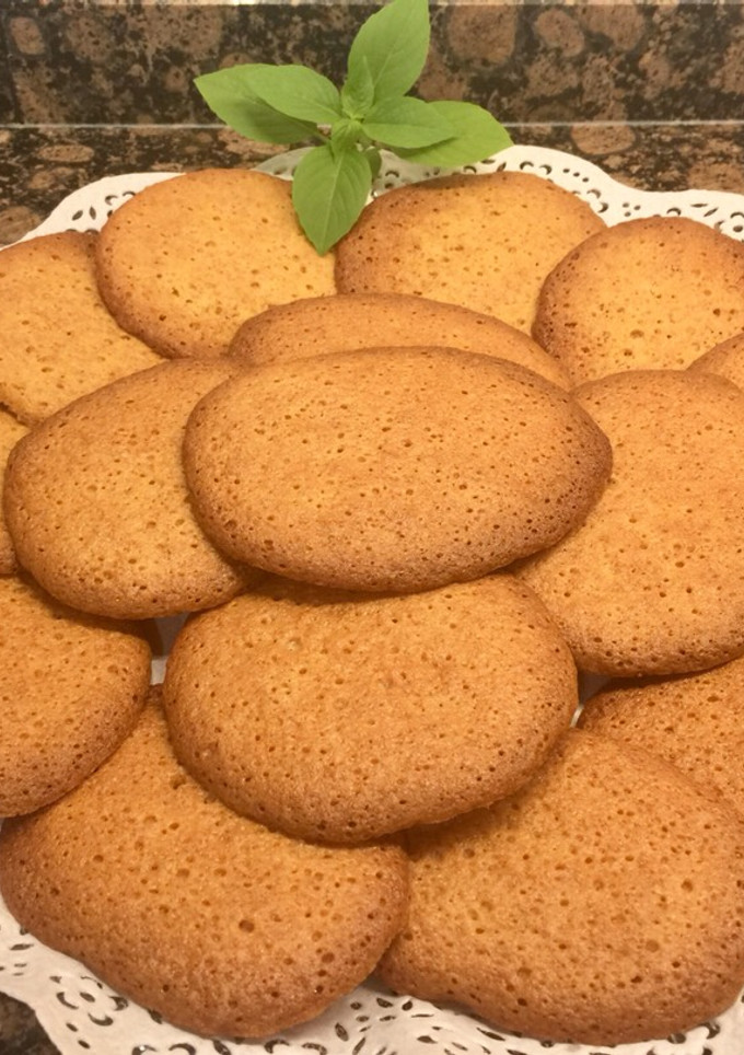 Una foto de Galletas de crema de almendras