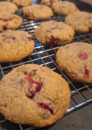 Une photo de Cookies cranberries