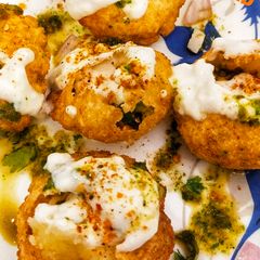 Golgappa chaat A picture of Golgappa chaat.