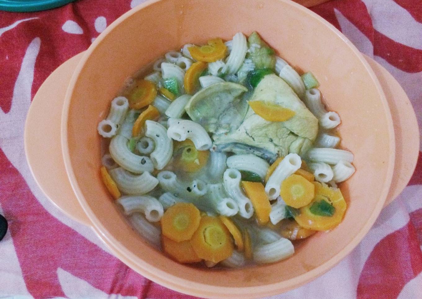 Sup Ayam Makaroni