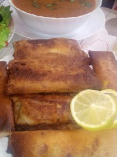 صورة لوصفة بوراك بالدجاج والارز رووووعة